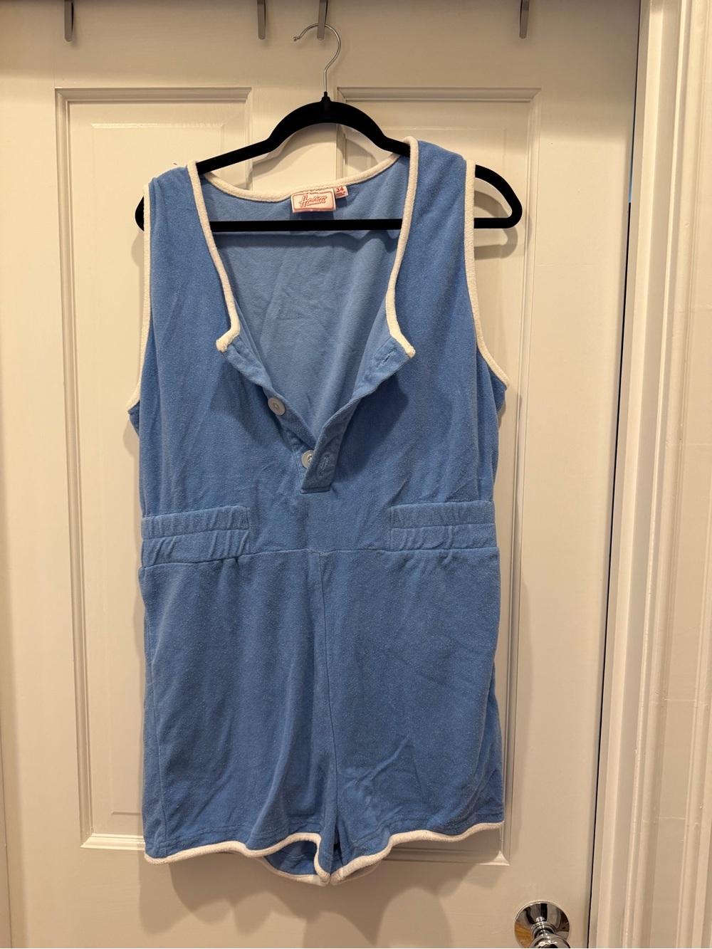 Hammies!!! Blue Sleeveless Terry Romper! This is amazing!!! - Picture 2 of 8